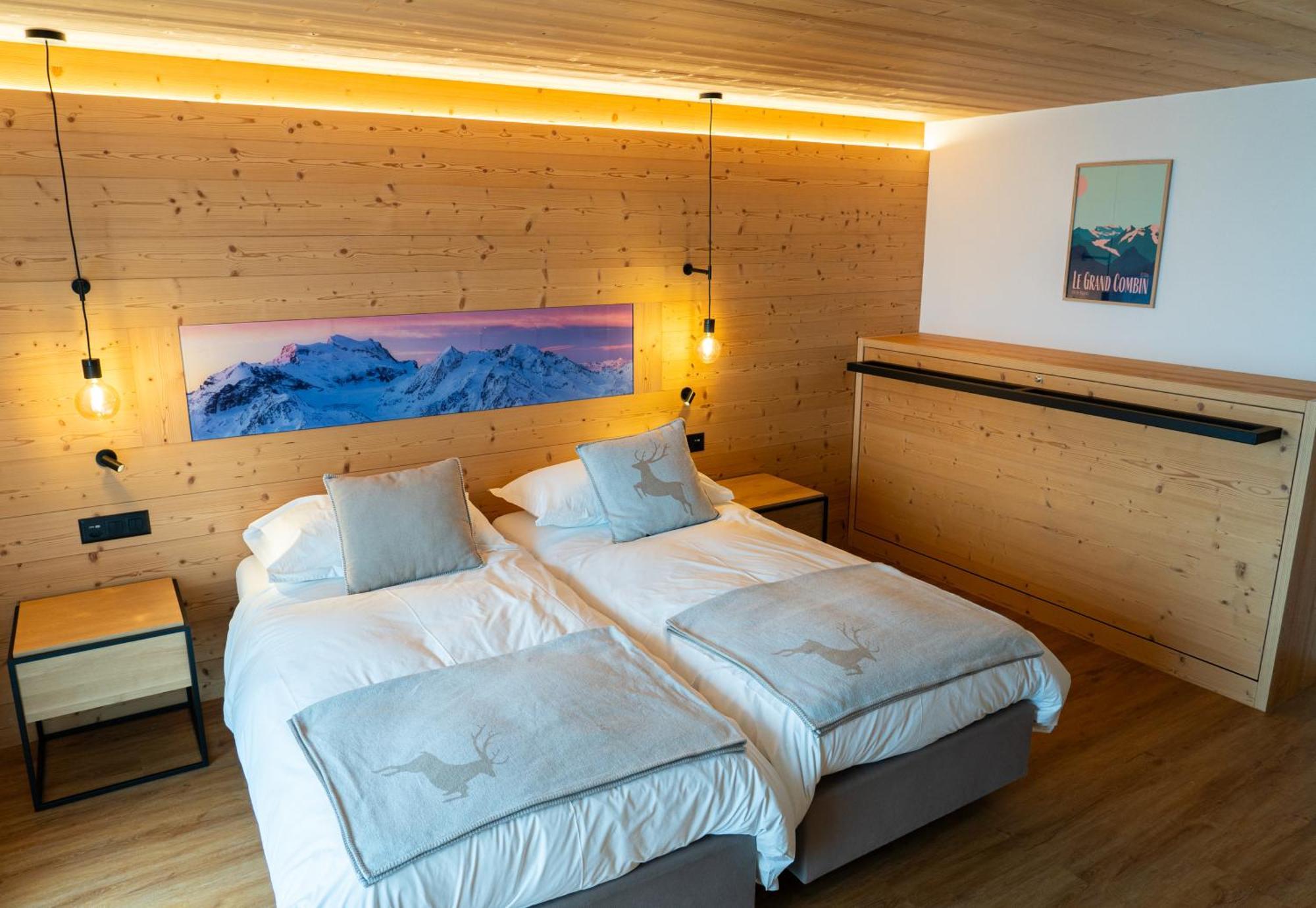 Hotel Les Chamois Verbier Eksteriør bilde